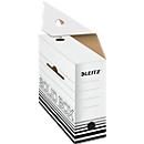 Archiefdoos Leitz Solid Box 6128 100 mm, A4, voor 900 vellen, 10 stuks, wit