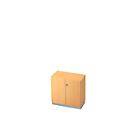 Archiefkast, 2 ordnerhoogten, B 800 x D 420 mm, beukenpatroon
