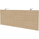 ARLON-OFFICE privacy screen, suitable for Arlon Office desks 1200 mm wide, oak decor
