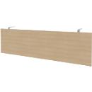 ARLON-OFFICE privacy screen, suitable for Arlon Office desks, width 1600 mm, oak decor
