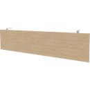 ARLON-OFFICE privacy screen, suitable for Arlon Office desks, width 1800 mm, oak decor