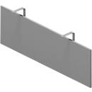 ARLON-OFFICE privacyscherm, geschikt voor Arlon Office bureaus, breedte 1200 mm, lichtgrijs