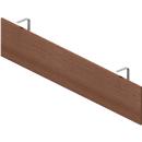 ARLON-OFFICE privacyscherm, geschikt voor Arlon Office bureaus, breedte 1800 mm, Caneltto walnoot