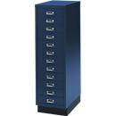 Armário de gavetas DIN A4, com 12 gavetas, 940 mm de altura