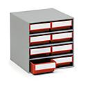 Armário de gavetas TRESTON 0840, 8 gavetas, P 400 mm