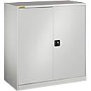 Armário de oficina, com 2 prateleiras e 2 gavetas, L 1055 mm