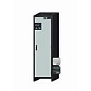 Armario de seguridad tipo 30 asecos Q-CLASSIC-30, puerta batiente, bisagra a la derecha, frontal gris luminoso, An 564 x P 620 x Al 1947 mm