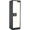 Armario de seguridad tipo 90 Asecos Q-CLASSIC-90, ancho 600 mm, puerta derecha, 6 cajones, blanco puro