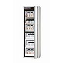 Armario de seguridad tipo 90 asecos S-PHOENIX-90, puerta plegable con sistema de fijación, bisagra a la derecha, frontal gris luminoso, An 596 x P 616 x Al 1968 mm
