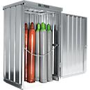 Armário para botijas de gás SAFE LIF GM, com armação na base