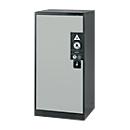 Armario para productos químicos Asecos CS-CLASSIC, puerta con bisagras, 2 estantes, 545x520x1105 mm, gris claro