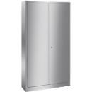 Armario universal de acero inoxidable con 4 estantes, 1950 x 1000 x 400 mm