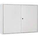 Armoire à clés, double porte, l. 730 x P 140 x H 550 mm, pour 400 clés