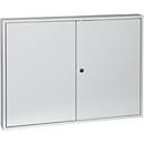 Armoire à clés, double porte, l. 730 x P 80 x H 550 mm, pour 100 clés