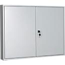 Armoire à clés, double porte, l. 730 x P 80 x H 550 mm,pour 200 clés