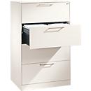 Armoire à dossiers suspendus ASISTO C 3000, 4 tiroirs, 2 rangées, l. 800 mm, blanc/blanc