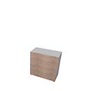 Armoire à dossiers suspendus X-TIME-WORK, 2 tiroirs, 860 x 430 x 860 mm, orme