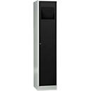 Armoire à linge, compartiment de 400 mm, clapet basculant, verrouillable, 