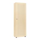 Armoire à porte battante avec 1 porte, coloris érable