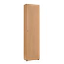 Armoire à porte battante avec 1 porte, coloris hêtre