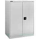 Armoire à portes battantes Schäfer Shop Select MS-i 12408, tôle d'acier, L 800 x P 400 x H 1215 mm, 3 HC, gris clair, jusqu'à 150 kg 