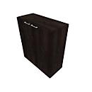 Armoire à portes battantes SOLUS PLAY, 3 HC, poignée en haut, l. 800 x P 440 x H 1122 mm, chêne de tourbière