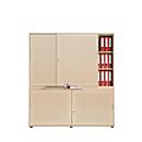Armoire à portes coulis. 5 HC, l. 160, acous., érable