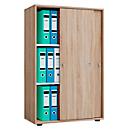 Armoire à portes coulissantes 3 HC, L 700 x P 400 x H 1050 mm, chêne Sonoma
