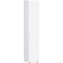 Armoire de classement PALENQUE, 6 HC, l. 400 x P 420 x H 2160 mm, blanc