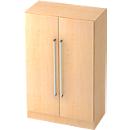 Armoire de classement TARVIS, avec poignée sans serrure, 3 hauteurs de classeurs, l. 800 x P 420 x H 1270 mm, coloris érable