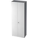 Armoire de classement TOPAS LINE, 6 hauteurs de classeurs, l. 800 mm, graphite/blanc