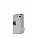Armoire de stockage de sécurité type 90 asecos S-CLASSIC-90, porte à charnières avec arrêt de porte, charnières à droite, façade gris clair, L 596 x P 616 x H 1298 mm