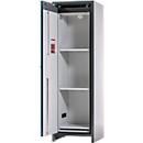 Armoire de stockage sur accu Asecos ION-CORE-90 CS 600, 3 étagères perforées + 1 bac de rétention au sol, L 599 x P 615 x H 1953 mm