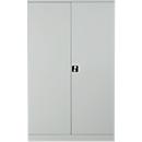 Armoire en acier, H 1950 x l. 1200 x P 420 mm, gris clair 7035