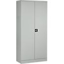 Armoire en acier, serrure à cylindre, L 916 x P 422 x H 1950 mm, gris clair RAL 7035