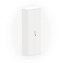 Armoire NEVADA, 6 HC, portes en bois, l. 800 x P 445 x H 2220 mm, blanc 