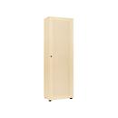 Armoire-vestiaire, 1 porte, l. 60 cm, 5 HC, coloris érable