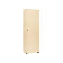 Armoire-vestiaire, 1 porte, l. 60 cm, 5 HC, érable
