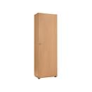 Armoire-vestiaire, 1 porte, l. 60 cm, 5 HC, hêtre