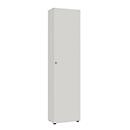 Armoire-vestiaire, 1 porte, l. 60 cm, 6 HC, argent