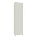 Armoire-vestiaire, 1 porte, l. 60 cm, 6 HC, gris clair