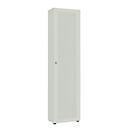 Armoire-vestiaire, 1 porte, l. 60 cm, 6 HC, gris clair