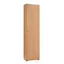 Armoire-vestiaire, 1 porte, l. 60 cm, 6 HC, hêtre