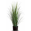 Artificial plant meet by Paperflow Grass, H 800 mm, incl. plastic pot, PVC, green