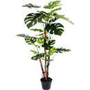 Artificial plant meet by Paperflow Monstera, incl. plastic pot, H 1300 mm, PEVA