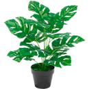 Artificial plant meet by Paperflow Monstera, incl. plastic pot, H 450 mm, PEVA