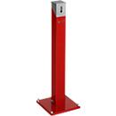 Ascher-Standsäule SG 105E, eckig, rot