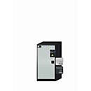 asecos CS-CLASSIC chemische opslagkast, scharnierende deur, links scharnierend, voorkant in lichtgrijs, B 545 x D 520 x H 1105 mm