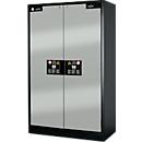 Asecos veiligheidskast type 90 Asecos, B 1193 x D 615 x H 1953 mm, lichtgrijs