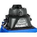 Aspirador con accesorio Manutec-Mammut, 1100 W, apto para cubos de basura de 120 l, con toma para herramientas, 1 filtro de cartucho y 1 filtro de vellón 